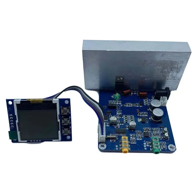 15W FM Transmitter Radio Station PLL Stereo MAX Power 18W Digital Frequency Kits with LCD Display | Электроника