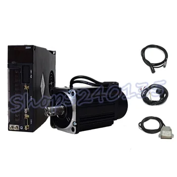 750W AC Servo Motor Drive Kits NEMA32 80mm 220V 2.4Nm 3000r/min 0.75KW Modbus RS485/RS232 Replace Panasonic Fuji Delta for CNC
750W AC Servo Motor Drive Kits NEMA32 80mm 220V 2.4Nm 3000r/min 0.75KW Modbus RS485/RS232 Replace Panasonic Fuji Delta for CNC