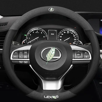 For Lexus 3D Laser Printing Logo Cow Leather Car Steering Wheel Cover Accessories Fit CT IS GS ES LS UX NX RX LX GX LM
For Lexus 3D Laser Printing Logo Cow Leather Car Steering Wheel Cover Accessories Fit CT IS GS ES LS UX NX RX LX GX LM