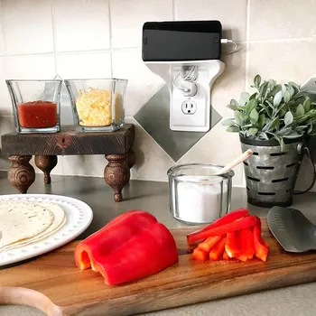 Outlet Shelf Power Perch Space Saving Solution Charging Shelf for Smart Home Speakers Cell Phones MU8669
Outlet Shelf Power Perch Space Saving Solution Charging Shelf for Smart Home Speakers Cell Phones MU8669