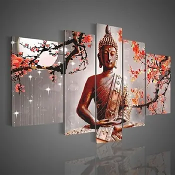 5Pcs/Lot Canvas Oil Buddha Art Painting Home Decor Posters Abstract Print for Picture Painted Modern Wall Pictures Decoration
5Pcs/Lot Canvas Oil Buddha Art Painting Home Decor Posters Abstract Print for Picture Painted Modern Wall Pictures Decoration