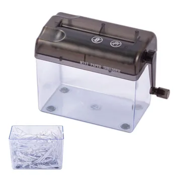 Mini Hand Shredder Mechanic Paper Tools Handmade Paper Cutting Machine Tool for Office Home School
Mini Hand Shredder Mechanic Paper Tools Handmade Paper Cutting Machine Tool for Office Home School