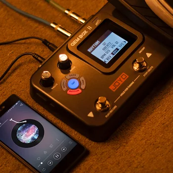 Joyo Gembox II Multi-effects Processor 3-minute looprecording 40 Drum machine Patterns High brightness LCD display
Joyo Gembox II Multi-effects Processor 3-minute looprecording 40 Drum machine Patterns High brightness LCD display