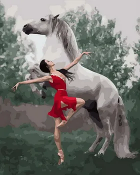 Unframe diy oil picture oil paintings by numbers figure painting paint by number for home decor 4050cm white horse and lady
Unframe diy oil picture oil paintings by numbers figure painting paint by number for home decor 4050cm white horse and lady