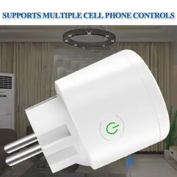 16A EU Plug Smart Power Plug Measuring Socket Intelligent Safety Graffiti Program Amazon Echo App Remote Control
16A EU Plug Smart Power Plug Measuring Socket Intelligent Safety Graffiti Program Amazon Echo App Remote Control