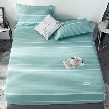 Home Textiles, New Bedding, Non-printed Japanese Cotton Bed Sheet, Single-piece Single-product Protection Cover Fitted Sheet
Home Textiles, New Bedding, Non-printed Japanese Cotton Bed Sheet, Single-piece Single-product Protection Cover Fitted Sheet