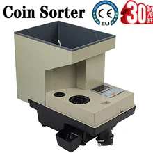 

110V/220V Electronic Coin Counter English version Coin Counting machine 1-9999 Preset range Coin Sorter