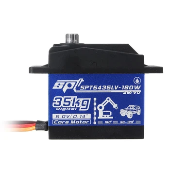 SPT Servo SPT5435LV-180 35KG Large Torque Metal Gear Digital Servo for RC Robot Arm RC Car
SPT Servo SPT5435LV-180 35KG Large Torque Metal Gear Digital Servo for RC Robot Arm RC Car