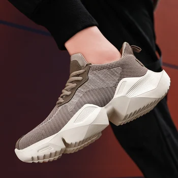 2020 new products shoes for men Comfortable Sneakers Knitted Breathable Platform Men's Fashion Sneakers Lace-up Casual Shoes
2020 new products shoes for men Comfortable Sneakers Knitted Breathable Platform Men's Fashion Sneakers Lace-up Casual Shoes