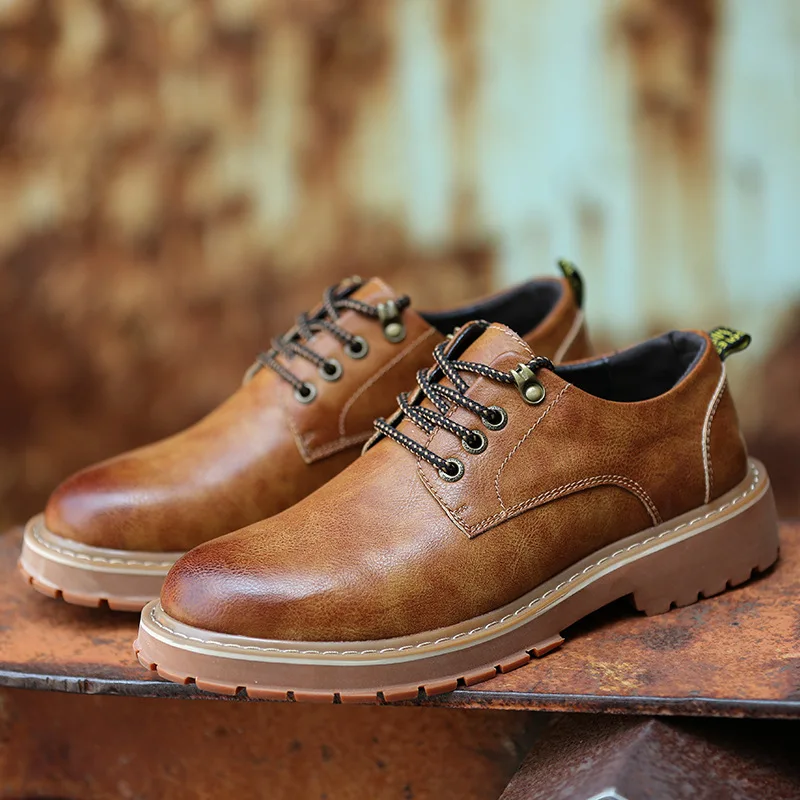 2018 Spring And Autumn New Style Low Top Work Shoes Korean-style Fashion Men Casual Shoes Retro Martin Boots
2018 Spring And Autumn New Style Low Top Work Shoes Korean-style Fashion Men Casual Shoes Retro Martin Boots