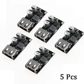 5PCS QC3.0 QC2.0 USB DC-DC Buck Converter Charging Module 6-32V 9V 12V 24V To Fast Quick Charger Circuit Board 5V 12V Step Down
5PCS QC3.0 QC2.0 USB DC-DC Buck Converter Charging Module 6-32V 9V 12V 24V To Fast Quick Charger Circuit Board 5V 12V Step Down