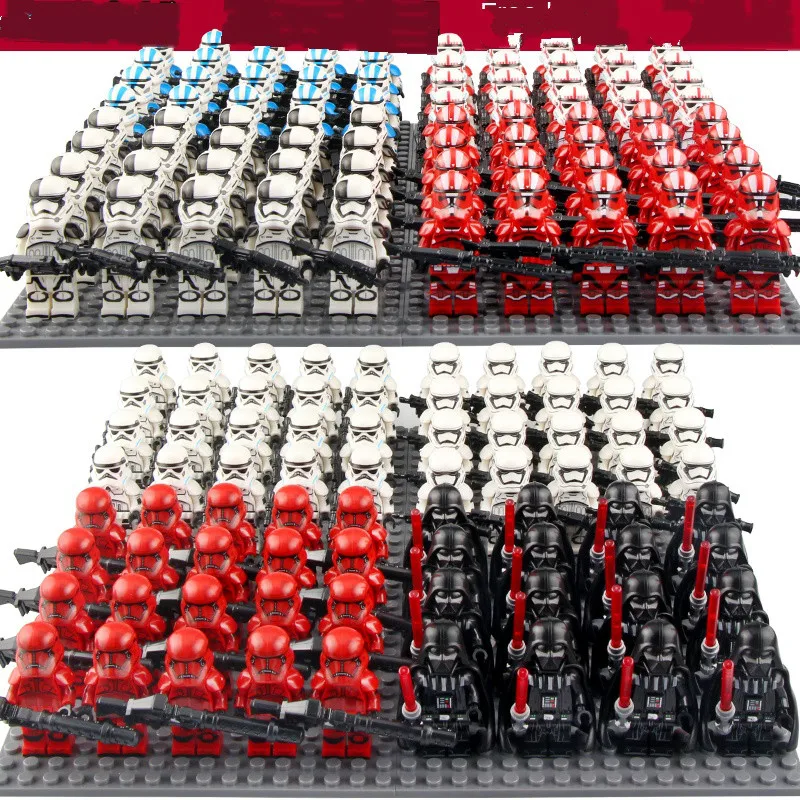 21pcs The Mandalorian Military Police Stormtrooper Clone Trooper Assemble Darth Vader Building Block Lepined Star Wars 9 Toys
21pcs The Mandalorian Military Police Stormtrooper Clone Trooper Assemble Darth Vader Building Block Lepined Star Wars 9 Toys