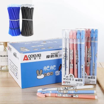 3 pcs/lot Cute Rabbit Erasable Pen 0.5mm Blue Ink Gel Pen Erasable Refill Washable Handle School Writing Stationery Gel Ink Pen
3 pcs/lot Cute Rabbit Erasable Pen 0.5mm Blue Ink Gel Pen Erasable Refill Washable Handle School Writing Stationery Gel Ink Pen