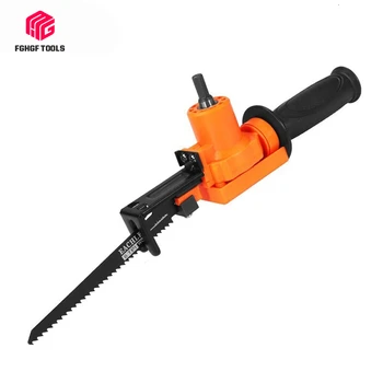FGHGF Vertical Reciprocating Saw Attachment Adapter Change Into Electric Drill 2 Blades Set For Metal Wood Power Cutting Tool
FGHGF Vertical Reciprocating Saw Attachment Adapter Change Into Electric Drill 2 Blades Set For Metal Wood Power Cutting Tool