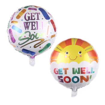 5pcs/lot 18inch Foil Get Well Soon Balloons Wish Helium Balloon Hope Get Well Soon Discharge Recover From Hosptial Decorations 
5pcs/lot 18inch Foil Get Well Soon Balloons Wish Helium Balloon Hope Get Well Soon Discharge Recover From Hosptial Decorations