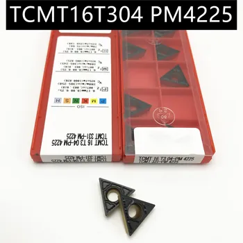 10PCS TCMT16T304 PM4225 Carbide Insert Turning Tool Turning Milling Cutter CNC Cutting Tool Slot Cutting PM 4225
10PCS TCMT16T304 PM4225 Carbide Insert Turning Tool Turning Milling Cutter CNC Cutting Tool Slot Cutting PM 4225