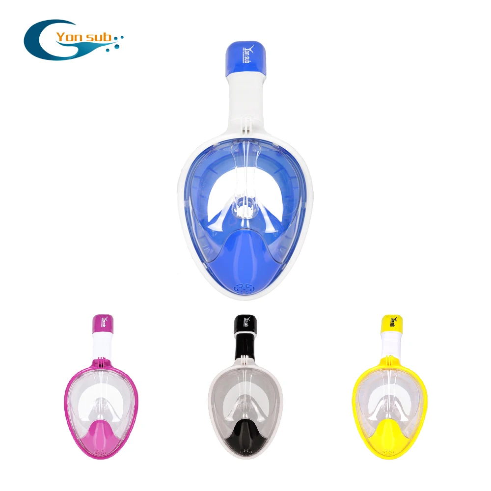 YONSUB Scuba Underwater Full Face Anti Fog Snorkeling Mask Set Anti-Leak Gopro Woman Man&Kids Training Diving Swimming Equipment
YONSUB Scuba Underwater Full Face Anti Fog Snorkeling Mask Set Anti-Leak Gopro Woman Man&Kids Training Diving Swimming Equipment