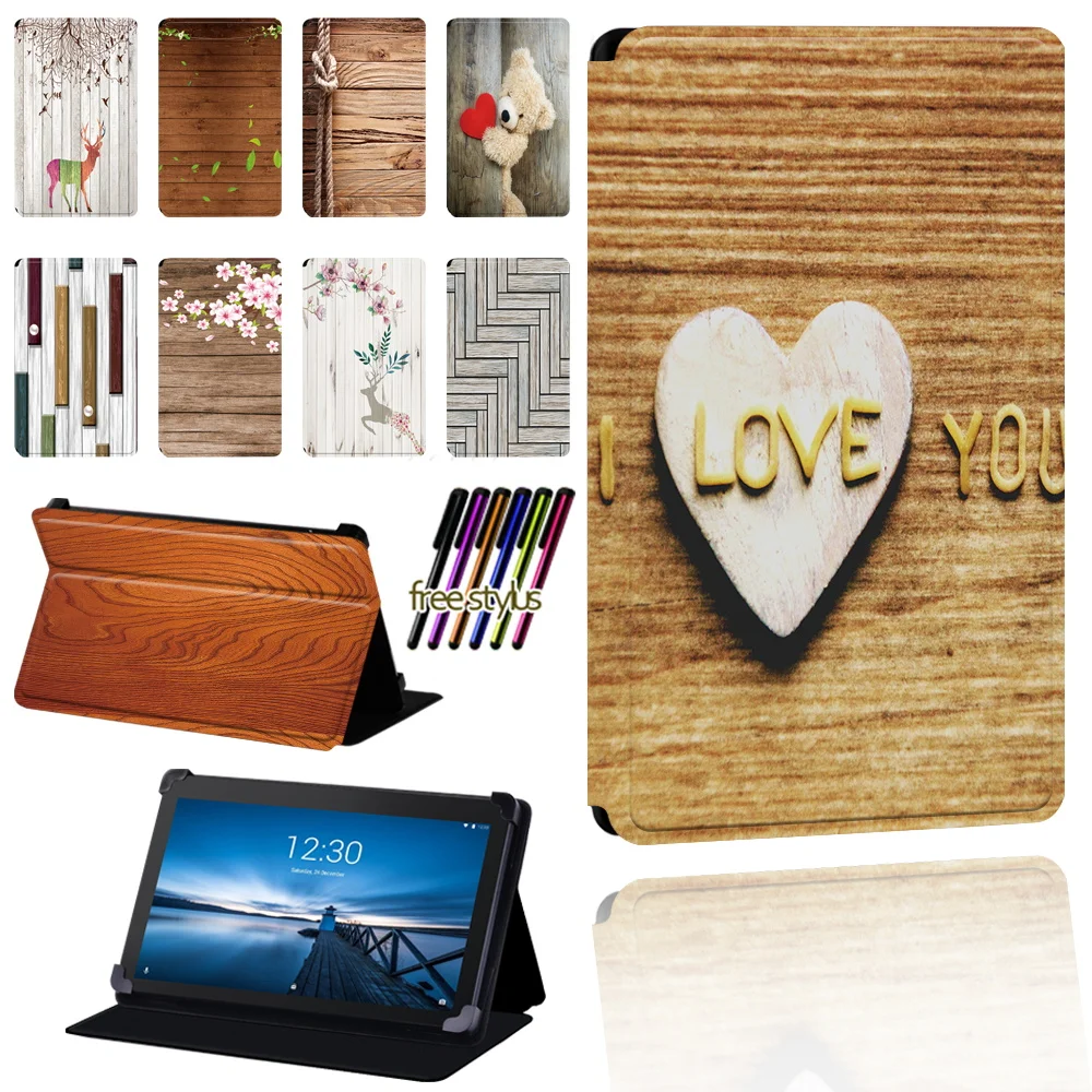 Wood Pattern Tablet Case for Lenovo Tab E7 / E8 / E10 Tablet Anti-fall Folio Lightweight Protective Case Cover +pen
Wood Pattern Tablet Case for Lenovo Tab E7 / E8 / E10 Tablet Anti-fall Folio Lightweight Protective Case Cover +pen