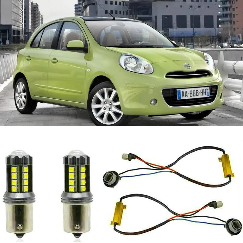 Fog lamps for Nissan MICRA 4 IV K13 Stop lamp Reverse Back up bulb Front Rear Turn Signal error free 2pc
Fog lamps for Nissan MICRA 4 IV K13 Stop lamp Reverse Back up bulb Front Rear Turn Signal error free 2pc