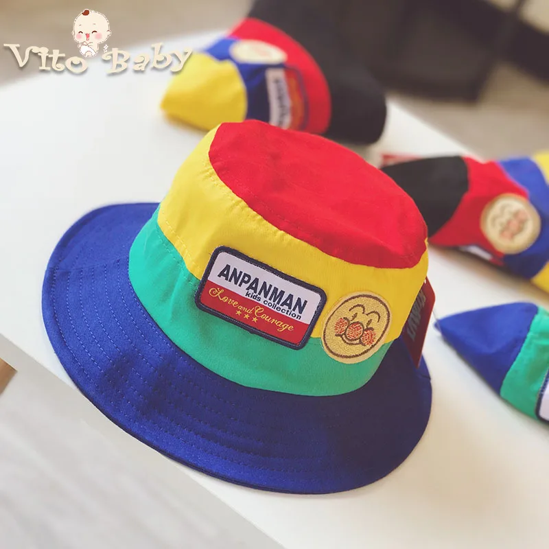 VITO Baby New Cartoon Anpanman Bucket Hats for Kids Funny Print Outdoor Bucket Hat Summer Cap Sunscreen Hat for Children
VITO Baby New Cartoon Anpanman Bucket Hats for Kids Funny Print Outdoor Bucket Hat Summer Cap Sunscreen Hat for Children
