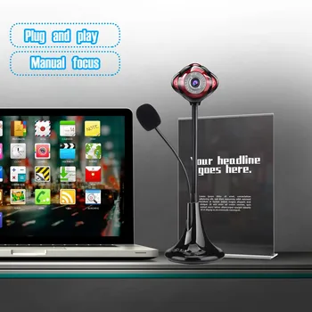 HD Webcam Desktop Computer PC Video Usb With Microphone Camera Video Calling Meetting Computer Camera
HD Webcam Desktop Computer PC Video Usb With Microphone Camera Video Calling Meetting Computer Camera
