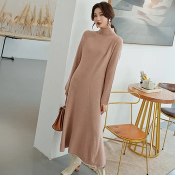 LITVRIYH New Women Sweater Long Dress Knitted Sweater Women Pullover Dress Long Sleeve Turtleneck Pullover Women Knitted Skirt
LITVRIYH New Women Sweater Long Dress Knitted Sweater Women Pullover Dress Long Sleeve Turtleneck Pullover Women Knitted Skirt