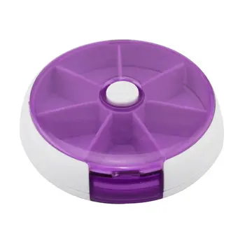 Push-type Automatic Rotation 7 Grid Kit Button Color Pill Box Portable 7-day Pill Box One Week Grid Box
Push-type Automatic Rotation 7 Grid Kit Button Color Pill Box Portable 7-day Pill Box One Week Grid Box