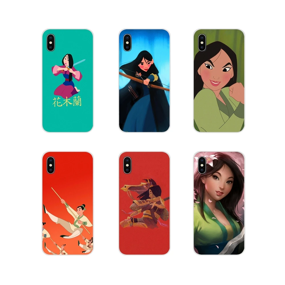 For BQ Aquaris S 5059 5035 6040L C V Plus X X2 Pro U U2 Lite M 2017 E 4.5 E5 X5 Transparent Soft TPU Case cartoon Mulan princess | Мобильные
