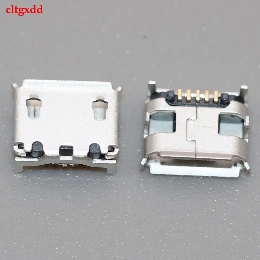 10Pcs New Micro USB Connector Jack Charge Socket Port For WAVE Tablet PC PAD V919 3G Air V116W v891w 7.2 Feet Big Horn 5 Pins |