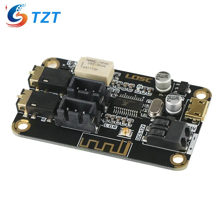 MP3 Bluetooth Decoder Board BT4.2 Stereo Audio Receiver Module Support AUX Input Wide Voltage Antenna
MP3 Bluetooth Decoder Board BT4.2 Stereo Audio Receiver Module Support AUX Input Wide Voltage Antenna