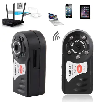 Mini Wifi Camera Wireless HD 720P IP SD Card CCTV Security Small Portable Smart Phone Control For Apple IOS Android PC
Mini Wifi Camera Wireless HD 720P IP SD Card CCTV Security Small Portable Smart Phone Control For Apple IOS Android PC
