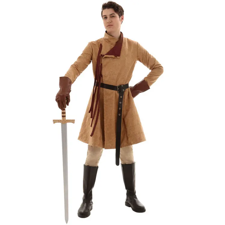 Cosplay Halloween costume male warrior knight costume Renaissance series adult art coat costume suits any figure
Cosplay Halloween costume male warrior knight costume Renaissance series adult art coat costume suits any figure