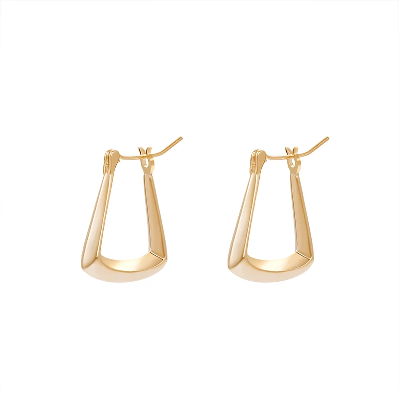 Korean New Gold Color Geometric Small Earrings For Women Simple Retro Elegant Literary U Shape Stud Earrings Jewelry
Korean New Gold Color Geometric Small Earrings For Women Simple Retro Elegant Literary U Shape Stud Earrings Jewelry