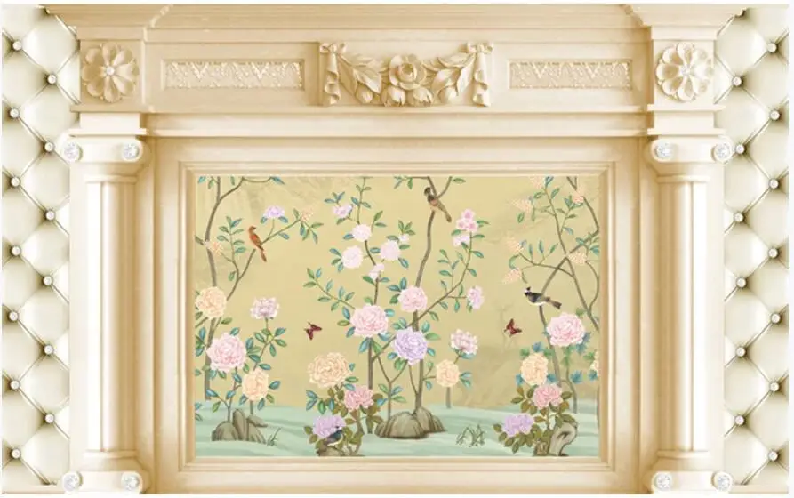 Custom photo 3d wallpaper European style flower and bird building home decor living room 3d wall murals wallpaper for walls 3 d
Custom photo 3d wallpaper European style flower and bird building home decor living room 3d wall murals wallpaper for walls 3 d