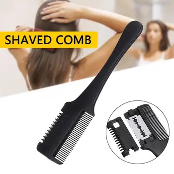 Brainbow 1pc Hair Cutting Comb Black Handle Hair Brushes Tools Razor Trimmin Blades Cutting DIY Salon with Styling Hair Thi I6W3 
Brainbow 1pc Hair Cutting Comb Black Handle Hair Brushes Tools Razor Trimmin Blades Cutting DIY Salon with Styling Hair Thi I6W3