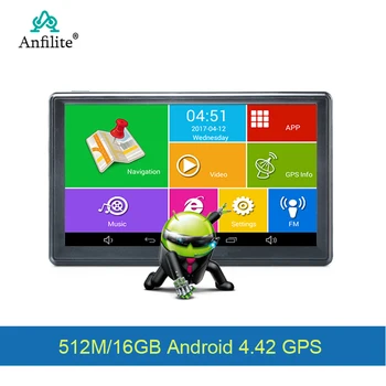Anfilite 7 inch DDR 512M ROM 16GB vehicle GPS Navigation Android 4.4.2 WIFI avin truck navigator with rear camera and sunshade
Anfilite 7 inch DDR 512M ROM 16GB vehicle GPS Navigation Android 4.4.2 WIFI avin truck navigator with rear camera and sunshade