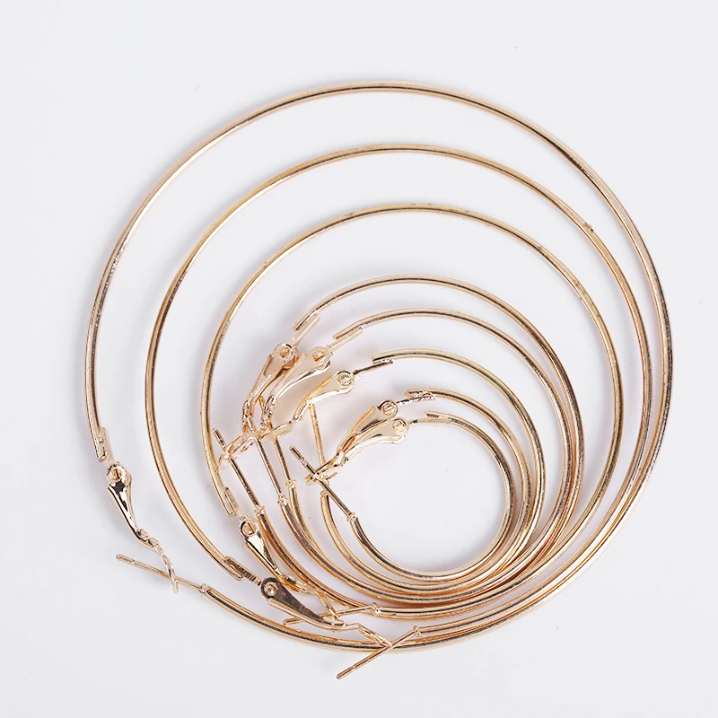 10 Pcs/Lot 20 - 70mm Pin Buckle Hoop Earrings DIY Circle Earring Hooks Findings Jewelry Making Accessories
10 Pcs/Lot 20 - 70mm Pin Buckle Hoop Earrings DIY Circle Earring Hooks Findings Jewelry Making Accessories