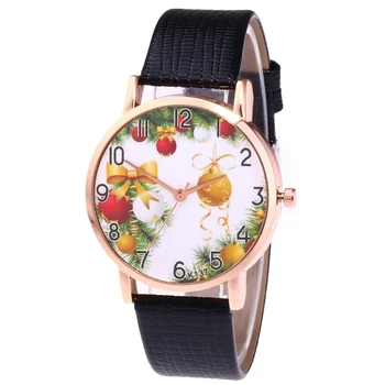Christmas Quartz Watch for Women Couple Electronic Watch Printed Xmas Bell with PU Wrist Band LXH
Christmas Quartz Watch for Women Couple Electronic Watch Printed Xmas Bell with PU Wrist Band LXH