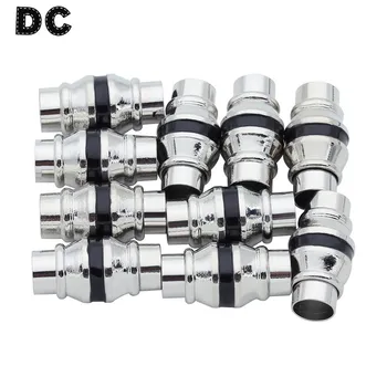10pcs/lot Rhodium Color Copper Pink Black Side Magnetic Clasps Connector fit 6mm Leather Cord DIY Jewelry Bracelet Findings
10pcs/lot Rhodium Color Copper Pink Black Side Magnetic Clasps Connector fit 6mm Leather Cord DIY Jewelry Bracelet Findings