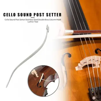 Double Bass Sound Post Setter Cello Contrabass Stainless Steel Column Hook Musical Stringed Instruments Luthier Tools
Double Bass Sound Post Setter Cello Contrabass Stainless Steel Column Hook Musical Stringed Instruments Luthier Tools