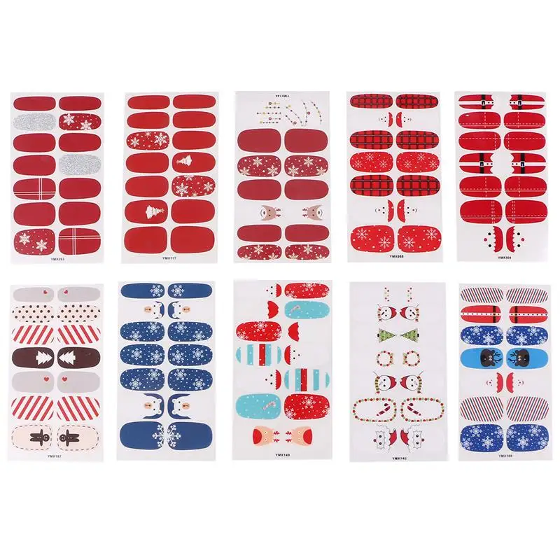 10Pcs Christmas and Halloween Nail art Child Makeup Toy Nail Sticker Toy Fake Nails False Nail Tips
10Pcs Christmas and Halloween Nail art Child Makeup Toy Nail Sticker Toy Fake Nails False Nail Tips