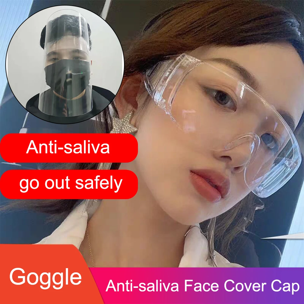 Anti-saliva Goggles Mask Anti Fog Protective Goggles Protective Glasses Stops Saliva from Splashing
Anti-saliva Goggles Mask Anti Fog Protective Goggles Protective Glasses Stops Saliva from Splashing