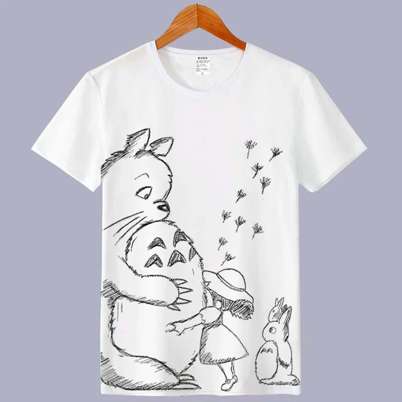 Summer Casual Anime Totoro Cosplay T Shirt Men Women Short Sleeve T-shirts Unisex tShirt Fashion
Summer Casual Anime Totoro Cosplay T Shirt Men Women Short Sleeve T-shirts Unisex tShirt Fashion