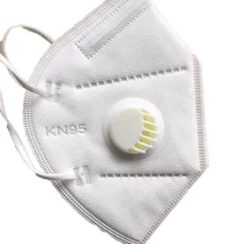 KN95 single layer with valve 5 layers KN95 5-layer filtration Haze prevention Personal protection White 1 pcs
KN95 single layer with valve 5 layers KN95 5-layer filtration Haze prevention Personal protection White 1 pcs