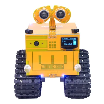 New WuliBot Scratch + Mixly Programmable Robot RC Programming Track Car Steam Educational Programable Toys With /Without Camera
New WuliBot Scratch + Mixly Programmable Robot RC Programming Track Car Steam Educational Programable Toys With /Without Camera