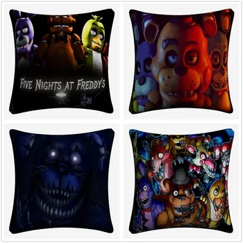 Five Nights At Freddys Game Cotton Linen Cushion Cover 45x45cm Decorative Pillow Case Sofa Home Decor Pillow Covers Almofada
Five Nights At Freddys Game Cotton Linen Cushion Cover 45x45cm Decorative Pillow Case Sofa Home Decor Pillow Covers Almofada