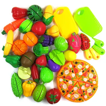 14pcs/set Pretend Play Plastic Food Toy Cutting Simulation Fruit Vegetable Pizza Food Pretend Play Role Kitchen Toy For Children
14pcs/set Pretend Play Plastic Food Toy Cutting Simulation Fruit Vegetable Pizza Food Pretend Play Role Kitchen Toy For Children