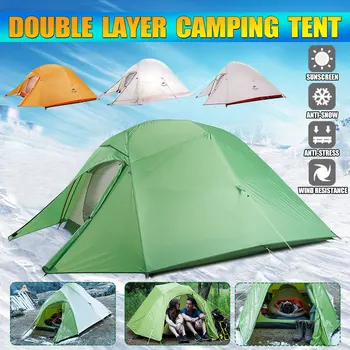 2 Person Lightweight Backpacking Tent 210T Rip Stop 4 Season Camping Tent Double Layers PU 3000mm Water Resistant Camping Hiking
2 Person Lightweight Backpacking Tent 210T Rip Stop 4 Season Camping Tent Double Layers PU 3000mm Water Resistant Camping Hiking