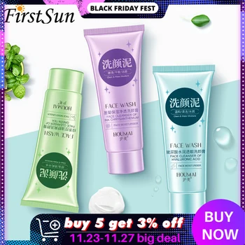Face Deep Washing Chrysanthemum /Green Tea /Hyaluronic Acid Facial Cleanser Foam Moisturizing Oil Control Face Wash Face Care
Face Deep Washing Chrysanthemum /Green Tea /Hyaluronic Acid Facial Cleanser Foam Moisturizing Oil Control Face Wash Face Care