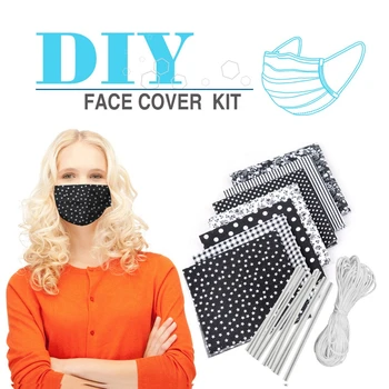 DIY Handmade Mask Can Make 6pcs Mask Face Masks Material Handmade Mask Three Layer Non Woven Materials Dustproof A17
DIY Handmade Mask Can Make 6pcs Mask Face Masks Material Handmade Mask Three Layer Non Woven Materials Dustproof A17